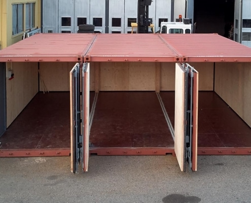 Anpassade containers hyra köpa