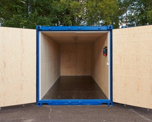 Enkel förvaringslösning med container från OTM